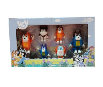 Комплект от 6 фигурки Bluey