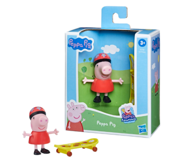 Фигурка Пепа и приятели PEPPA PIG със скейтборд