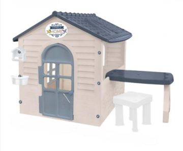 Градинска къща с маса и стол Mochtoys 13010