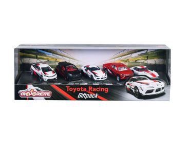 Комплект 5 метални колички Toyota Racing Majorette 212053189 