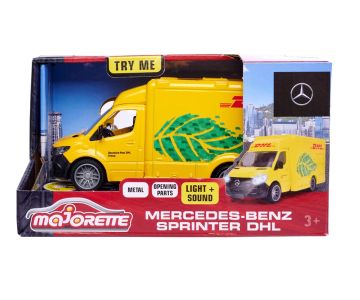 Спедиторски бус Mercedes Benz DHL Majorette 213742000