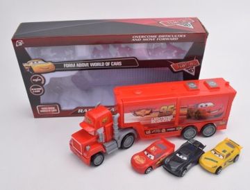 Камион с ремарке и колички Мак Колите Cars 2