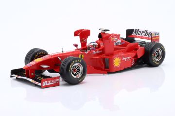 Метална кола Ferrari F300 #3 M. Schumacher Formula 1 1998 WERK83 18033002 - 1:18
