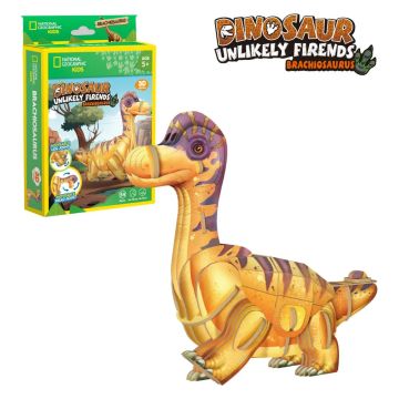 Пъзел 3D Dinosaur Брахиозавър CubicFun DS1170h