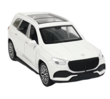 Метална кола Mercedes-Benz maybach GLS 600 със звук 1:28