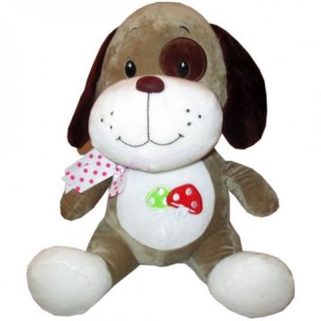 Плюшено Кученце - говори и пее на български език 