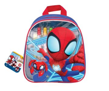 Комплект за рисуване в раница Спайди и приятели
