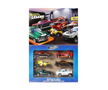 Комплект 6 броя метални колички Legends Hot Wheels - JBY78 