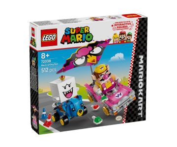 Конструктор LEGO Super Mario 72038 Mario Kart Wario и King Boo
