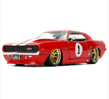 Метален автомобил Chevy Camaro 1969 Fast & Furious 1:24 Jada 36151