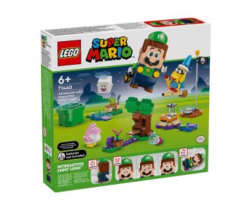 Конструктор LEGO Super Mario 71440 Приключения с интерактивна фигура LEGO Luigi