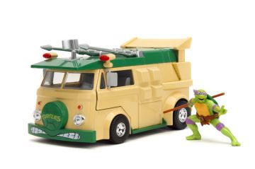 Метален бус Turtles Party Bus с фигурка Jada 9334529 1/24