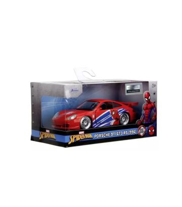 Метален автомобил Spider-Man Porsche 911 GT3 RS Jada 1/32 9336068