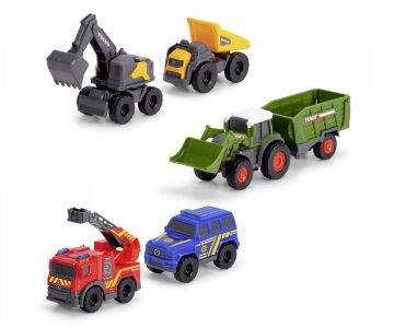 Комплект малки превозни средства Dickie 203742016