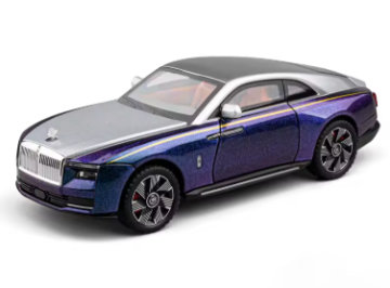 Метален автомобил Rolls Royce Spectre със звук и светлини 1/24 металик