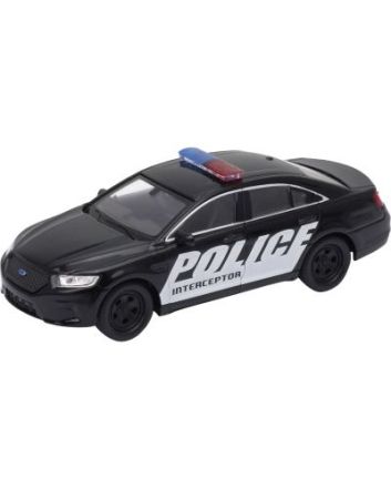 Металeн автомобил Ford Police Interceptor Welly 1:34 