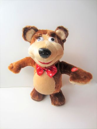 Танцуваща музикална Плюшена играчка Маша и Мечока