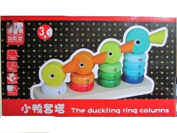 Дървени рингове за нанизване Патенце