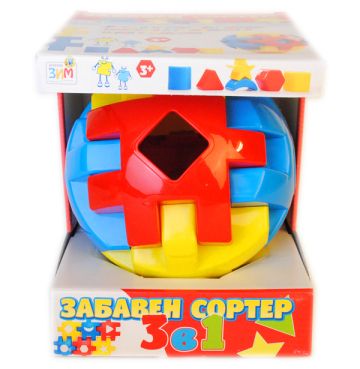 Забавен сортер 3 в 1