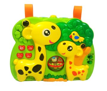 Детски музикален център за легло 2 в 1 - проектор