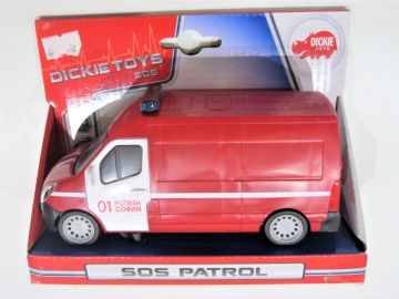 DICKIE Автомобил микробус пожарна механичен