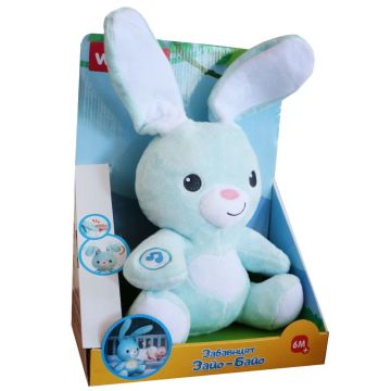 Забавният плюшен заек ЗАЙО-БАЙО WINFUN 