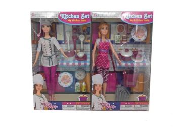 Кукла готвачка с аксесоари