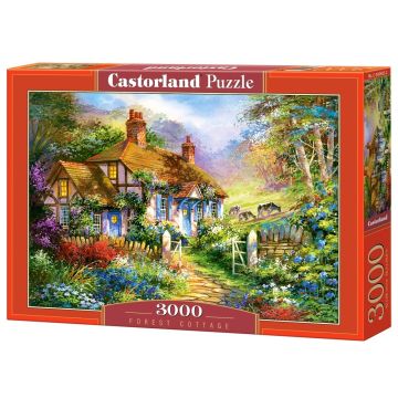 Пъзел Къща в гората 3000 части Castorland 300402