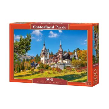 Пъзел Castorland 500 части Замъка Пелеш 53292