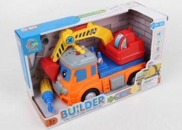 Инерционен камион багер с инструменти