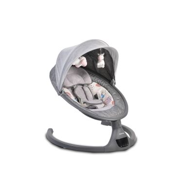 Електрическа бебешка люлка Cangaroo iSwing тъмно сив