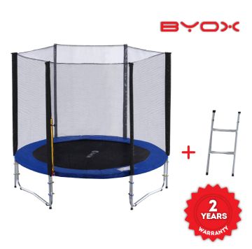 Byox детски батут с мрежа 8FT - 244 см