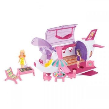 Самолет за ваканционна почивка с кукла FASHION AIRPLANE