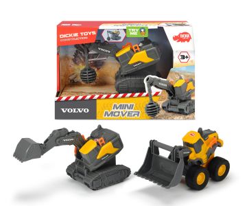Строителни машини Volvo MIni асортимент Dickie Toys 203722006
