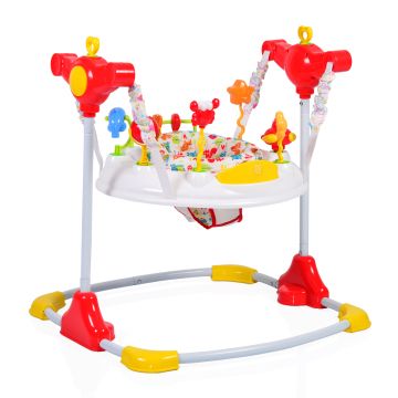 Бебешко музикално бънджи Vista бял цвят