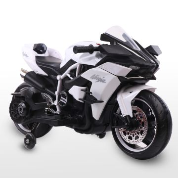 Детски акумулаторен мотор Ninja Duo бял