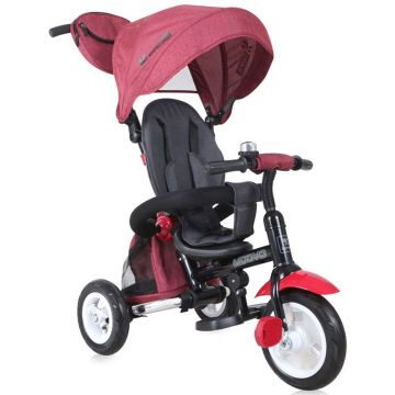 Детска триколка със сенник LORELLI MOOVO AIR, RED BLACK