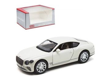 Метален автомобил със звук и светлини BENTLEYS Continental GT 1/24 бяла