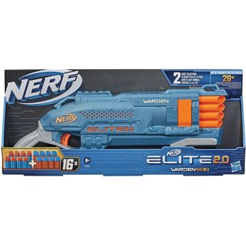 Нърф NERF ELITE 2.0 Бластер WARDEN DB-8 с 16 стрели E9959