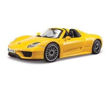 Метален автомобил Bburago Porsche 918 Spyder 1:24 