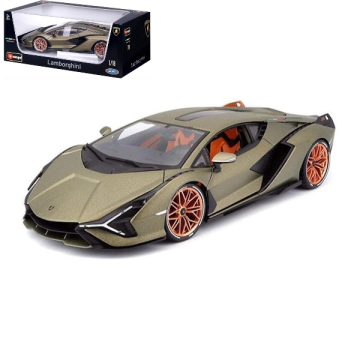 Метална кола Lamborghini Sian FKP 37 Bburago Plus 1/18