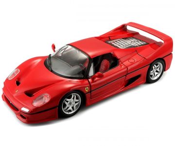 Метална кола Ferrari F50 RED BURAGO 1/24
