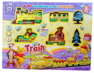 Детско влакче с релси Мечо Пух