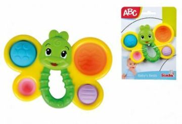 Бебешка дрънкалка ABC Funny Butterfly Simba 104010007
