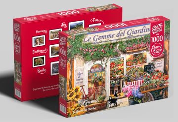 Пъзел Скъпоценните камъни на градината 1000 части CherryPazzI 30042