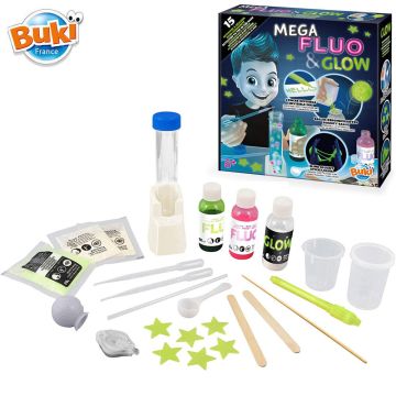 Детска лаборатория Флуоресцентна светлина Buki BK2162