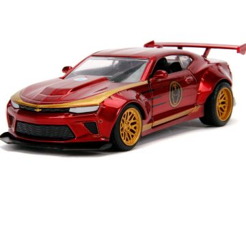 Метален автомобил Marvel 2016 Chevy Camaro SS Iron Man Jada Toys 1/32 - 253222003