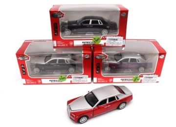 Метална количка Rolls-Royce със звук и светлини  