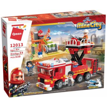 Конструктор Противопожарна спасителна служба Qman Q12013