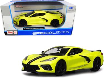 Метална кола Chevrolet Corvette Stingray Z51 2020 MAISTO 1:24 - 31527
